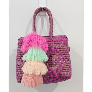 Squeeze de Citron: Vibrant Pink Tote Bag